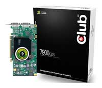  Club-3DGeForce 7900 GS 450 Mhz PCI-E 256 Mb 1320 Mhz 256 bit 2xDVI TV YPrPb