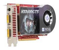  MSIGeForce 8600 GTS 700 Mhz PCI-E 256 Mb 2100 Mhz 128 bit 2xDVI TV HDCP YPrPb
