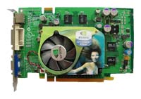  ManliGeForce 6600 GT 500 Mhz PCI-E 128 Mb 1000 Mhz 128 bit DVI TV YPrPb