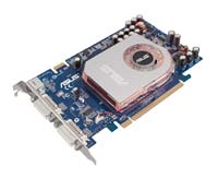  ASUSGeForce 7600 GS 600 Mhz PCI-E 256 Mb 1400 Mhz 128 bit 2xDVI TV YPrPb