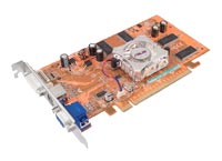  ASUSRadeon X550 400 Mhz PCI-E 256 Mb 500 Mhz 128 bit DVI TV HyperMemory