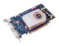 ASUSGeForce 7600 GT 560 Mhz PCI-E 256 Mb 1400 Mhz 128 bit 2xDVI TV YPrPb