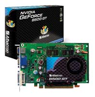  AlbatronGeForce 8500 GT 450 Mhz PCI-E 256 Mb 800 Mhz 128 bit DVI TV