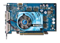  AlbatronGeForce 7600 GT 560 Mhz PCI-E 128 Mb 1400 Mhz 128 bit 2xDVI TV