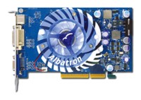  AlbatronGeForce 6600 GT 500 Mhz AGP 128 Mb 900 Mhz 128 bit DVI TV