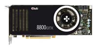  Club-3DGeForce 8800 GTX 575 Mhz PCI-E 768 Mb 1800 Mhz 384 bit 2xDVI VIVO HDCP YPrPb
