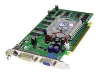  EVGAGeForce 6600 300 Mhz PCI-E 256 Mb 400 Mhz 128 bit DVI TV