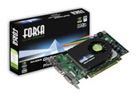  ForsaGeForce 8600 GT 650 Mhz PCI-E 256 Mb 1600 Mhz 128 bit 2xDVI TV YPrPb