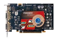  FoxconnGeForce 7600 GT 560 Mhz PCI-E 256 Mb 1400 Mhz 128 bit 2xDVI TV YPrPb