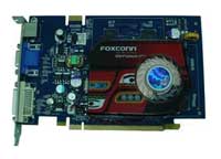  FoxconnGeForce 7600 GT 560 Mhz PCI-E 256 Mb 1400 Mhz 128 bit DVI TV YPrPb