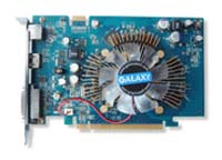 GalaxyGeForce 8600 GT 540 Mhz PCI-E 256 Mb 1400 Mhz 128 bit DVI TV HDMI HDCP YPrPb