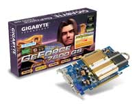  GigaByteGeForce 7600 GS 500 Mhz PCI-E 512 Mb 540 Mhz 128 bit DVI TV YPrPb