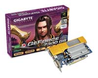  GigaByteGeForce 7300 GS 550 Mhz PCI-E 256 Mb 700 Mhz 64 bit DVI TV YPrPb