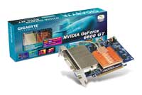  GigaByteGeForce 6600 GT 500 Mhz PCI-E 128 Mb 1000 Mhz 128 bit DVI TV YPrPb Silent