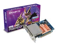 GigaByteRadeon X1300 Pro 600 Mhz PCI-E 256 Mb 800 Mhz 128 bit DVI TV YPrPb Cool