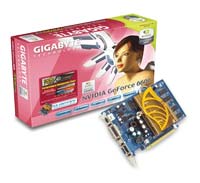  GigaByteGeForce 6600 300 Mhz PCI-E 256 Mb 600 Mhz 128 bit DVI TV YPrPb Silent
