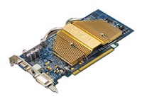  GigaByteRadeon X800 400 Mhz PCI-E 256 Mb 700 Mhz 256 bit DVI TV YPrPb