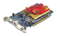  GigaByteRadeon X700 Pro 420 Mhz PCI-E 256 Mb 864 Mhz 128 bit DVI VIVO YPrPb Silent