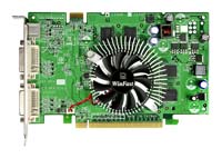  LeadtekGeForce 7300 GT 520 Mhz PCI-E 128 Mb 1400 Mhz 128 bit 2xDVI TV YPrPb