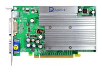  LeadtekGeForce 6600 300 Mhz PCI-E 256 Mb 500 Mhz 128 bit DVI TV YPrPb Silent