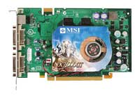  MSIGeForce 7600 GT 560 Mhz PCI-E 256 Mb 1400 Mhz 128 bit 2xDVI TV YPrPb