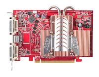  MSIRadeon X1600 XT 587 Mhz PCI-E 256 Mb 1386 Mhz 128 bit 2xDVI TV YPrPb Silent