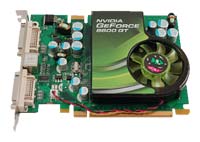  ManliGeForce 8600 GTS 675 Mhz PCI-E 256 Mb 2000 Mhz 128 bit 2xDVI TV YPrPb