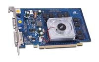  PNYGeForce 7300 GT 350 Mhz PCI-E 256 Mb 667 Mhz 128 bit DVI TV YPrPb