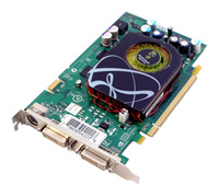  XFXGeForce 7600 GT 580 Mhz PCI-E 256 Mb 1500 Mhz 128 bit 2xDVI TV YPrPb