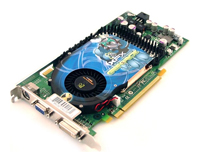  XFXGeForce 6800 GS 485 Mhz PCI-E 256 Mb 1100 Mhz 256 bit DVI TV YPrPb