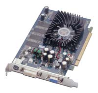  XFXGeForce 6200 300 Mhz PCI-E 128 Mb 500 Mhz 64 bit DVI TV YPrPb