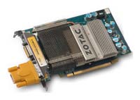  ZOTACGeForce 8600 GT 540 Mhz PCI-E 256 Mb 1400 Mhz 128 bit 2xDVI TV HDCP YPrPb Silent