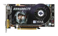  MSIGeForce 8600 GTS 675 Mhz PCI-E 256 Mb 2000 Mhz 128 bit DVI TV HDMI HDCP YPrPb