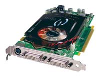  EVGAGeForce 7900 GS 500 Mhz PCI-E 256 Mb 1380 Mhz 256 bit 2xDVI TV YPrPb